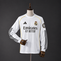 25/26 Real Madrid Home Jersey (Long Sleeved)
