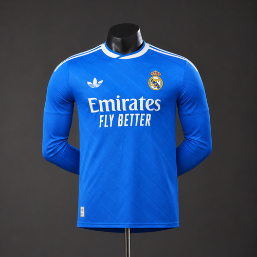 25/26 Real Madrid Third Jersey (Long Sleeved)