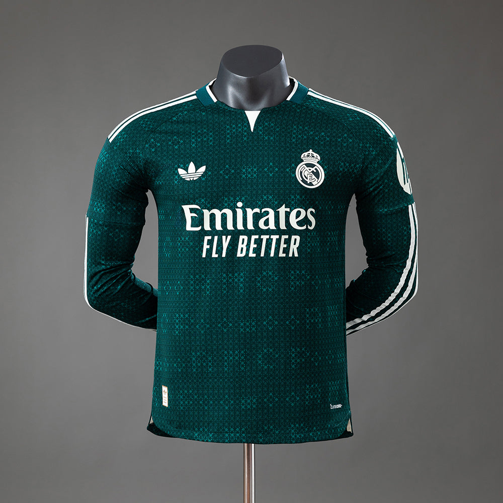 26/27 Real Madrid Away Jersey (Long Sleeved)